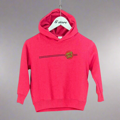 Santa Cruz Classic Dot Pink Hoodie