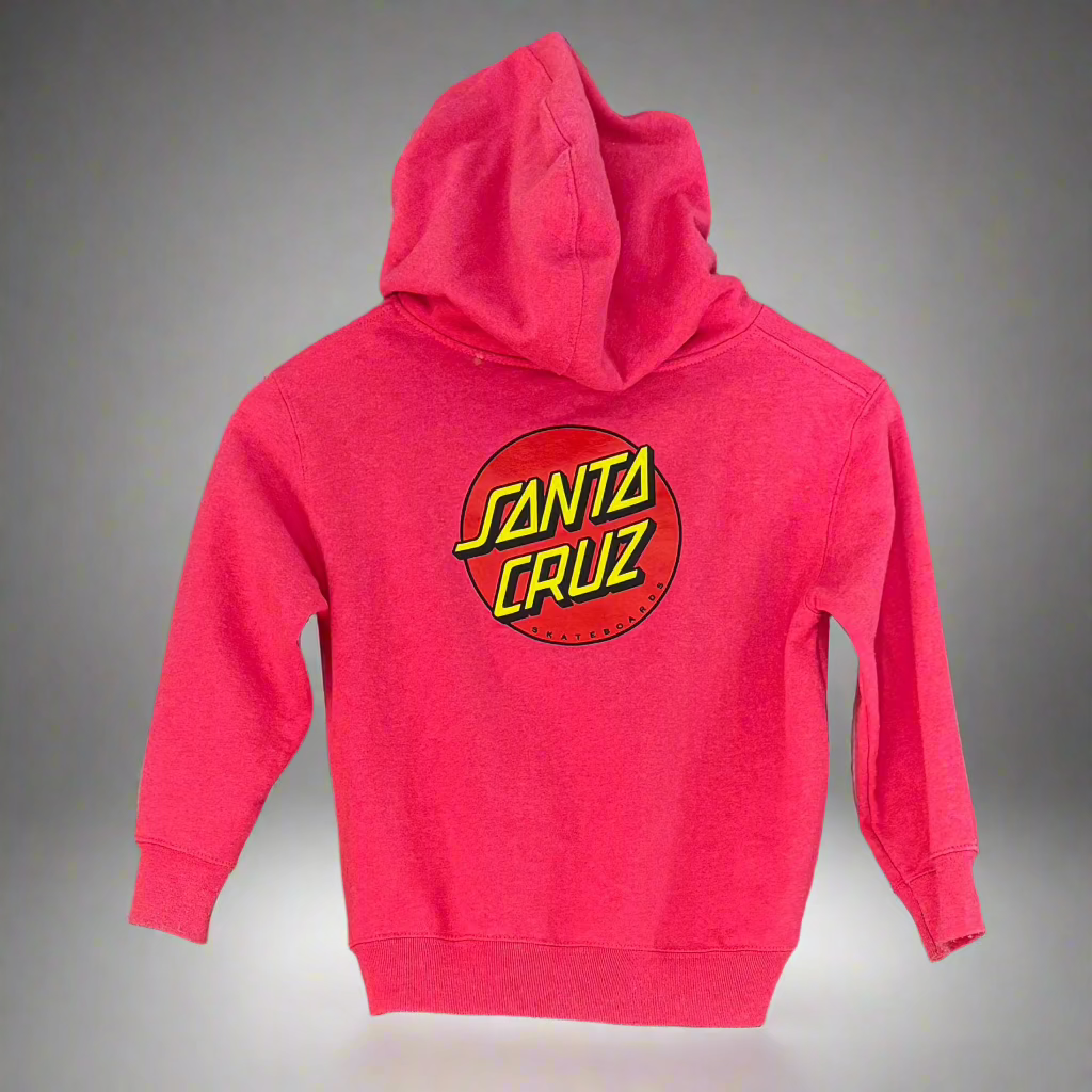 Santa Cruz Classic Dot Pink Hoodie